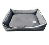 Premium Luxebed  -  Grey with White Trim