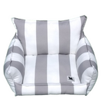Cloudbed - Grey with White Stripes  #204