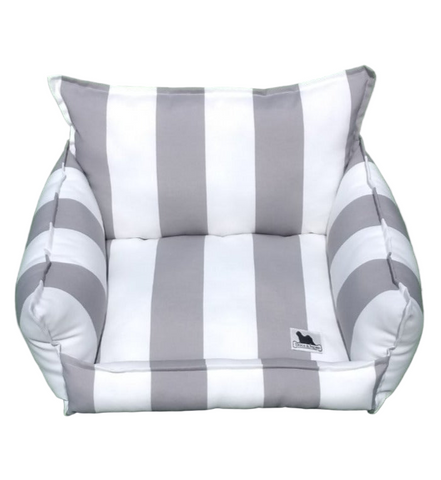 Cloudbed - Grey with White Stripes  #204
