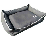 Premium Luxebed  -  Grey with White Trim