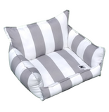 Cloudbed - Grey with White Stripes  #204